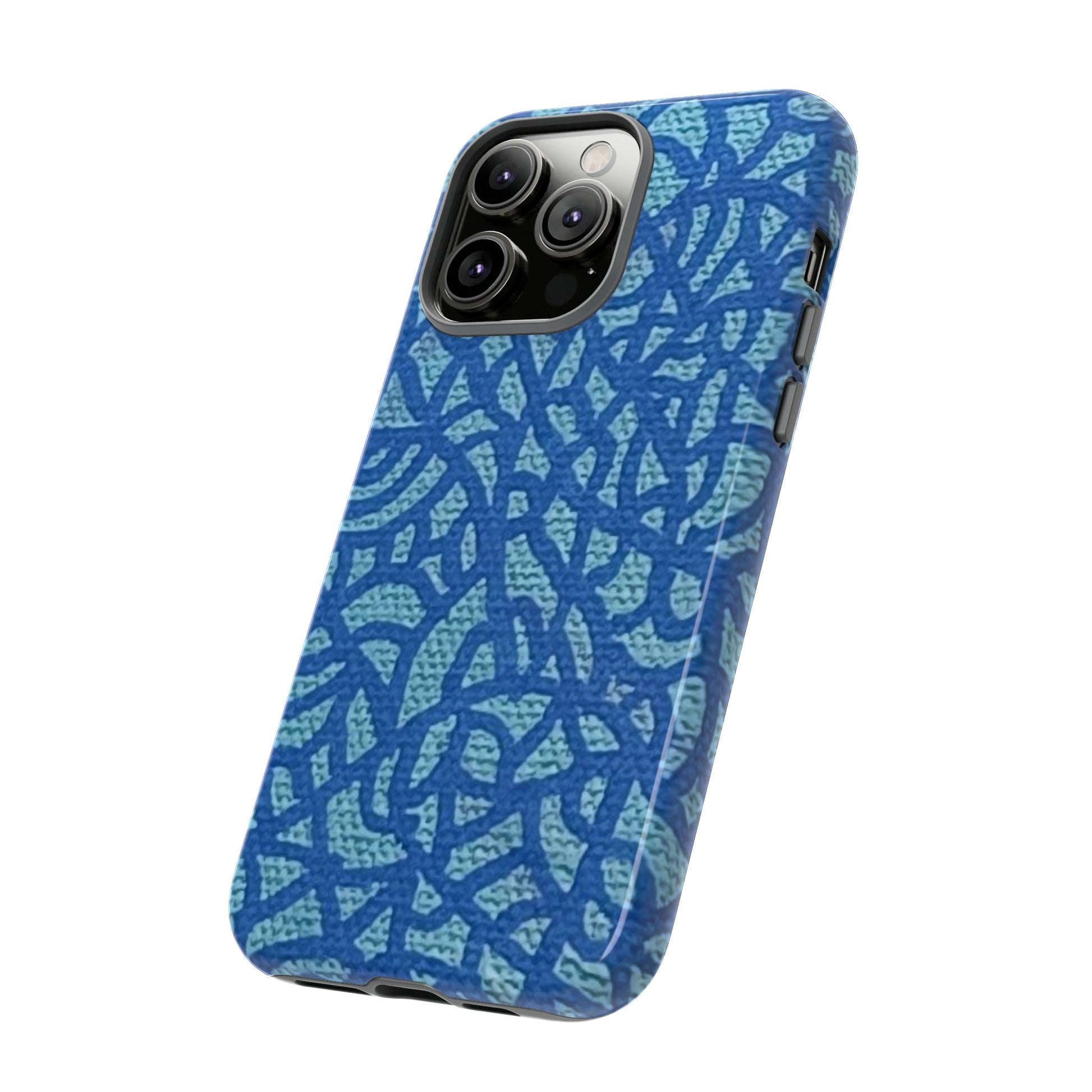 Ocean Breeze Sentinel: Teal & Blue Guardian Case Custom Art The Indomitable Art Shop Indomitable Art Quote25