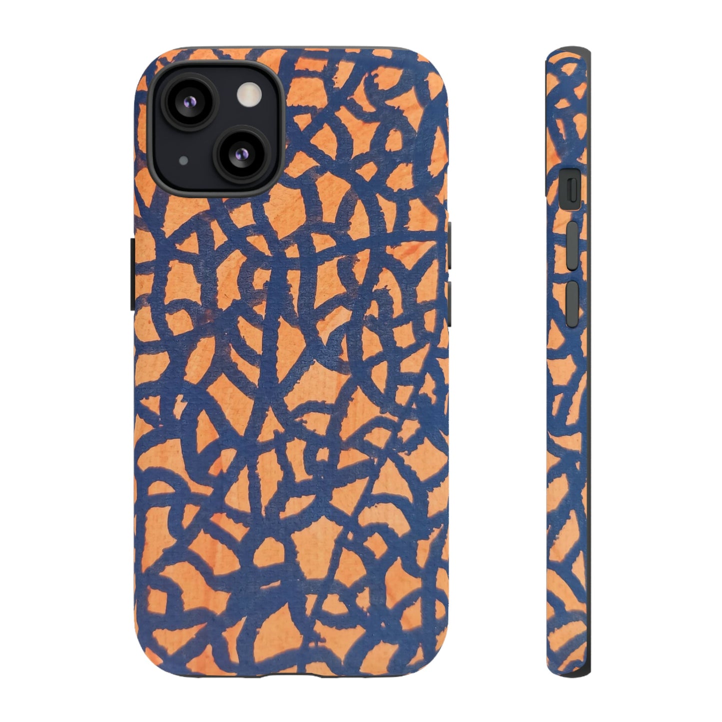 Sunset Horizon Defender: Orange & Blue Tough Case Custom Art The Indomitable Art Shop Indomitable Art Quote25