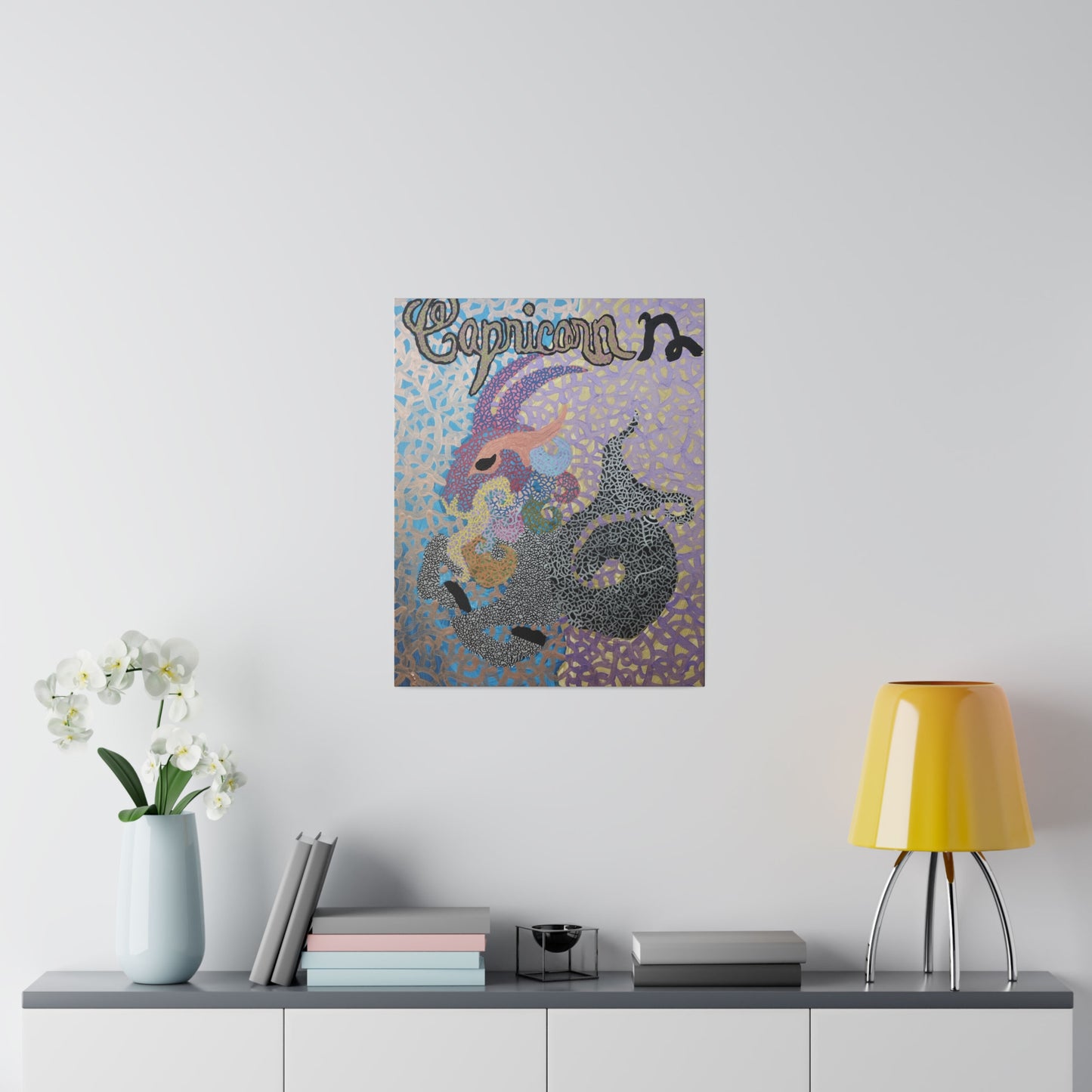 Capricorn Print Canvas