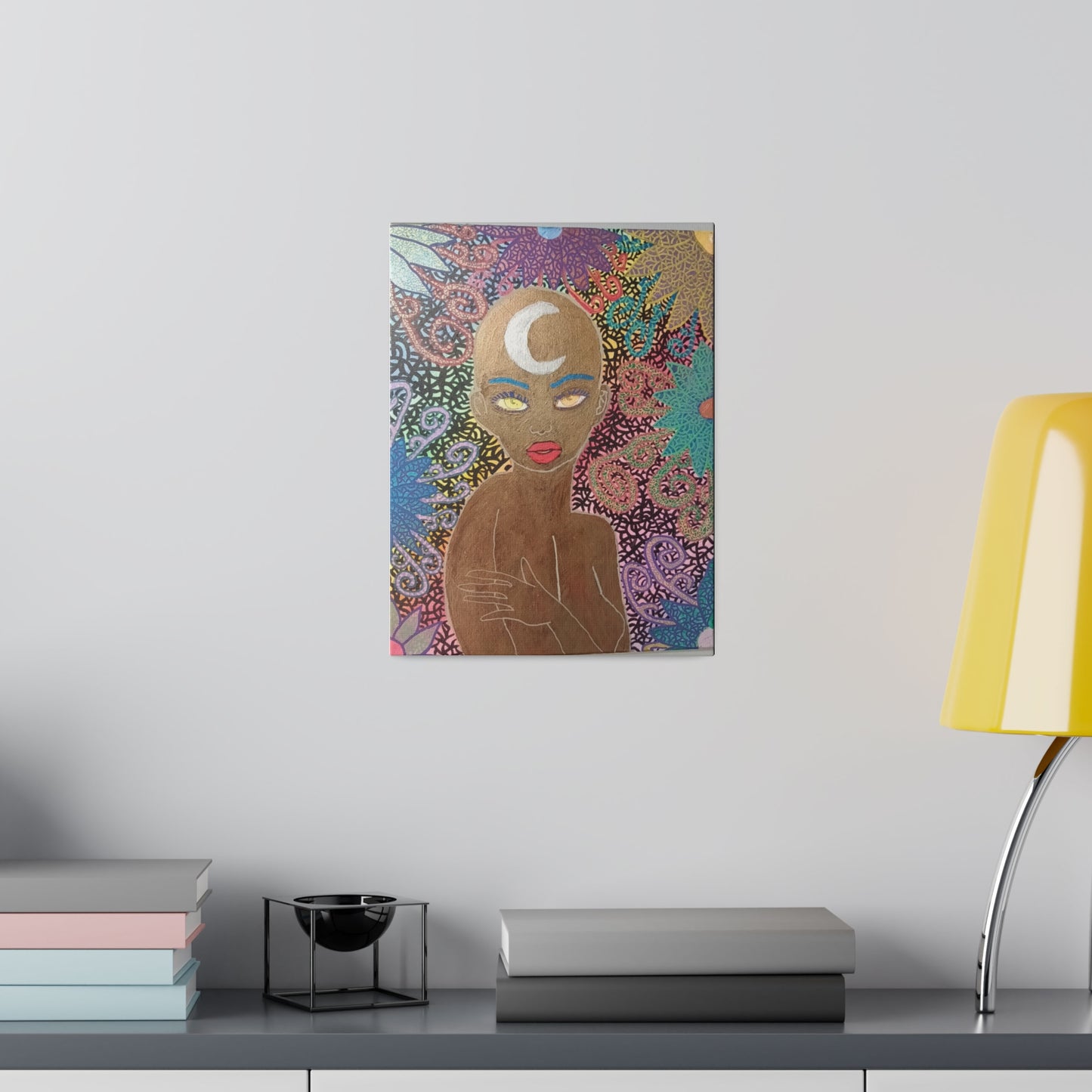 Moon Goddess Print Canvas