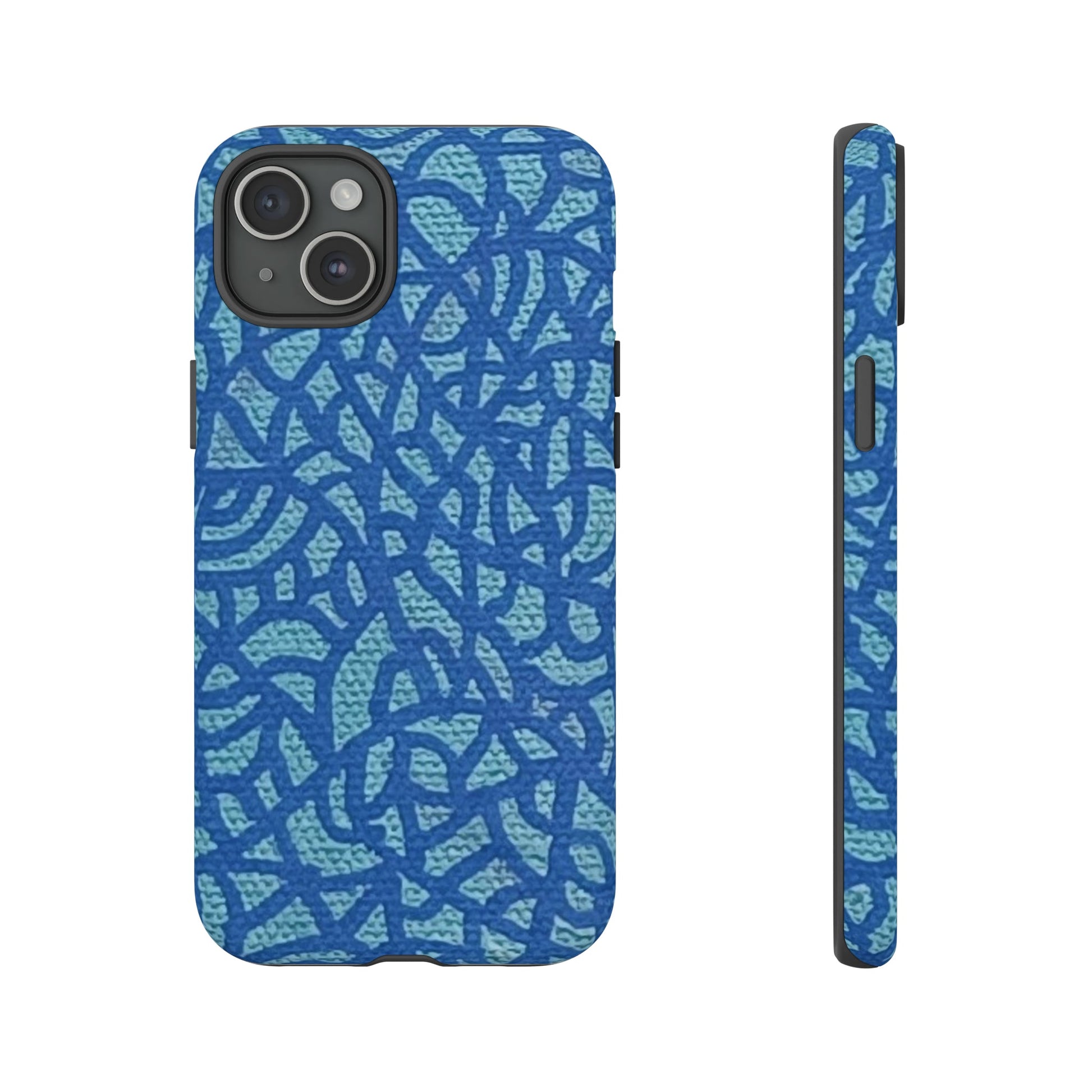 Ocean Breeze Sentinel: Teal & Blue Guardian Case Custom Art The Indomitable Art Shop Indomitable Art Quote25