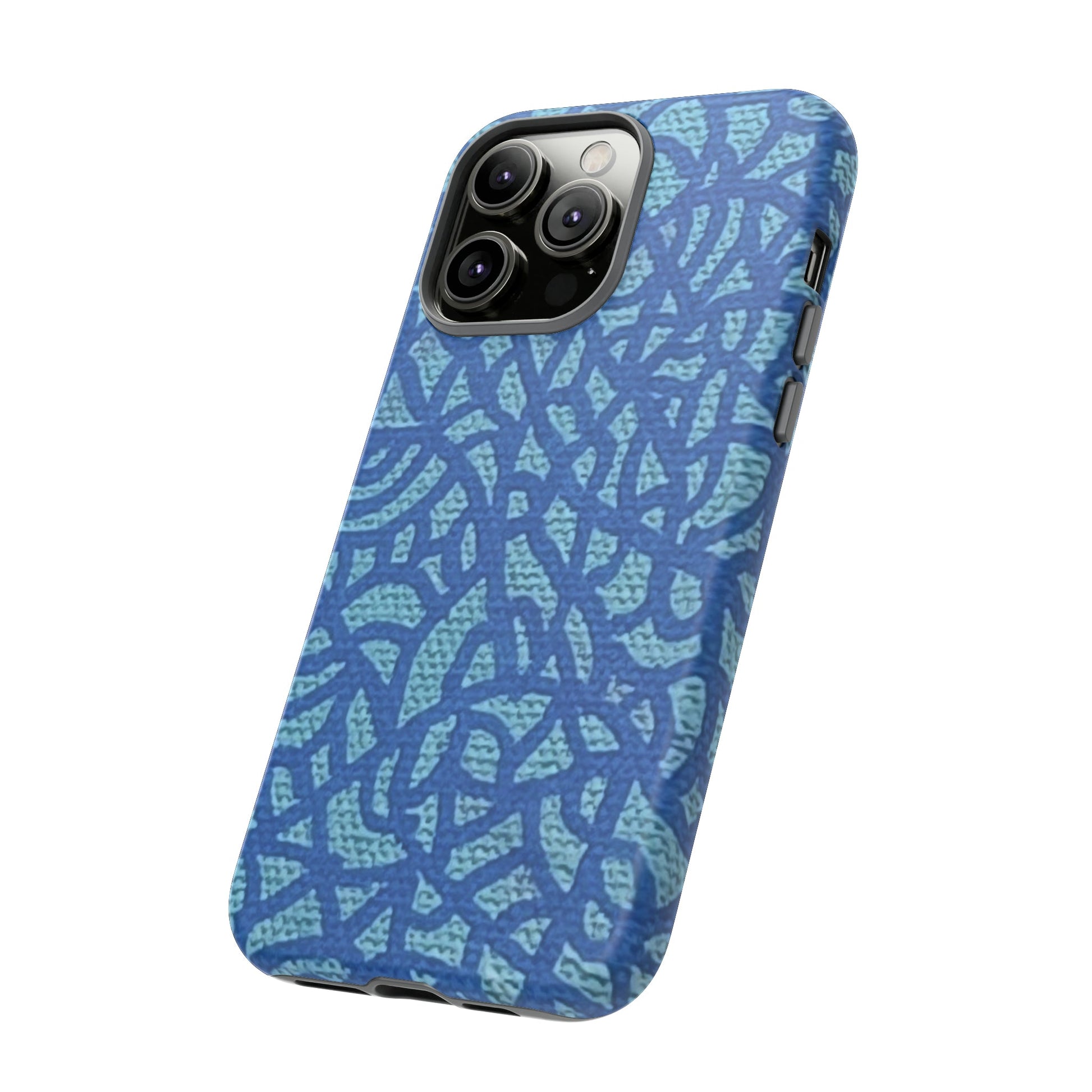 Ocean Breeze Sentinel: Teal & Blue Guardian Case Custom Art The Indomitable Art Shop Indomitable Art Quote25