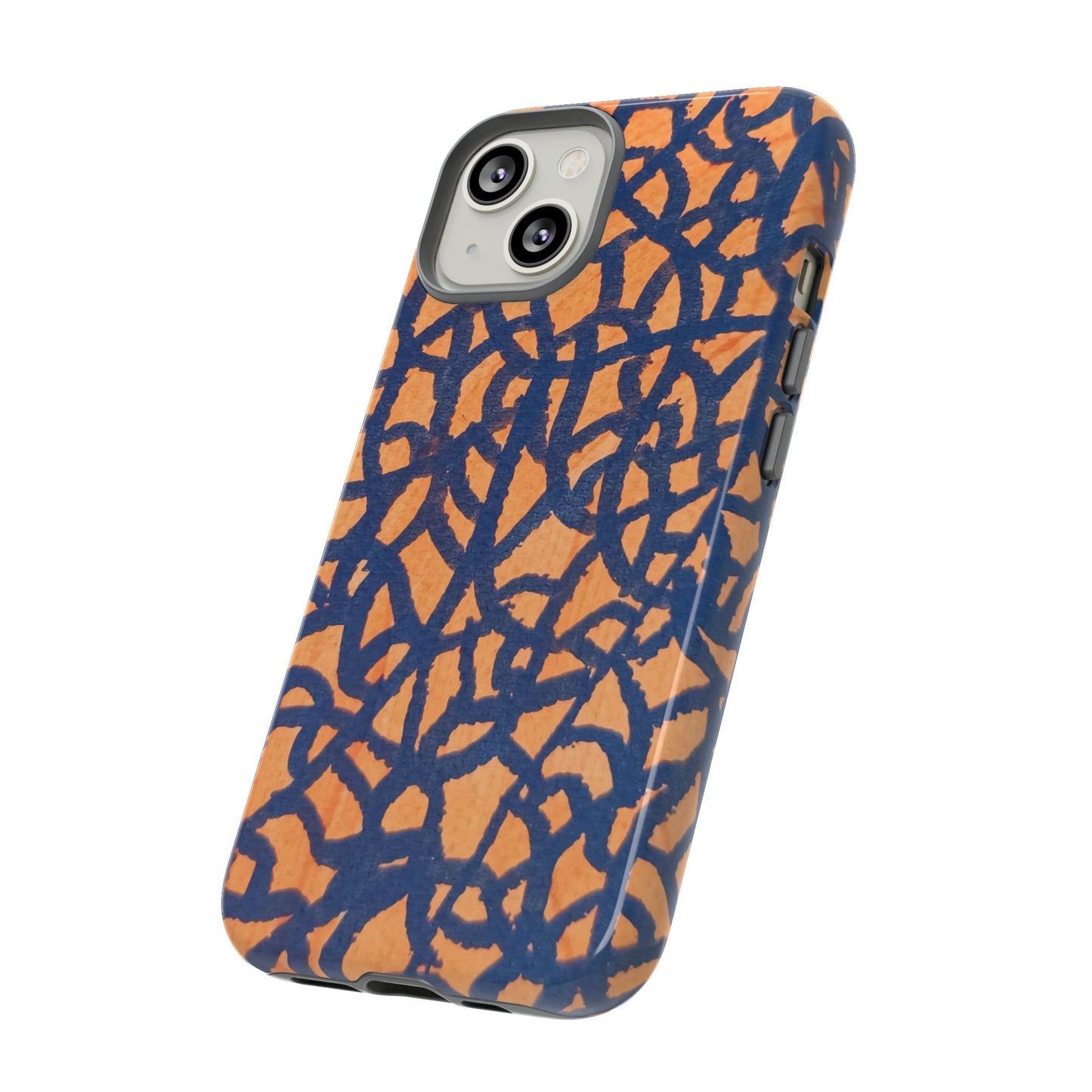 Sunset Horizon Defender: Orange & Blue Tough Case Custom Art The Indomitable Art Shop Indomitable Art Quote25