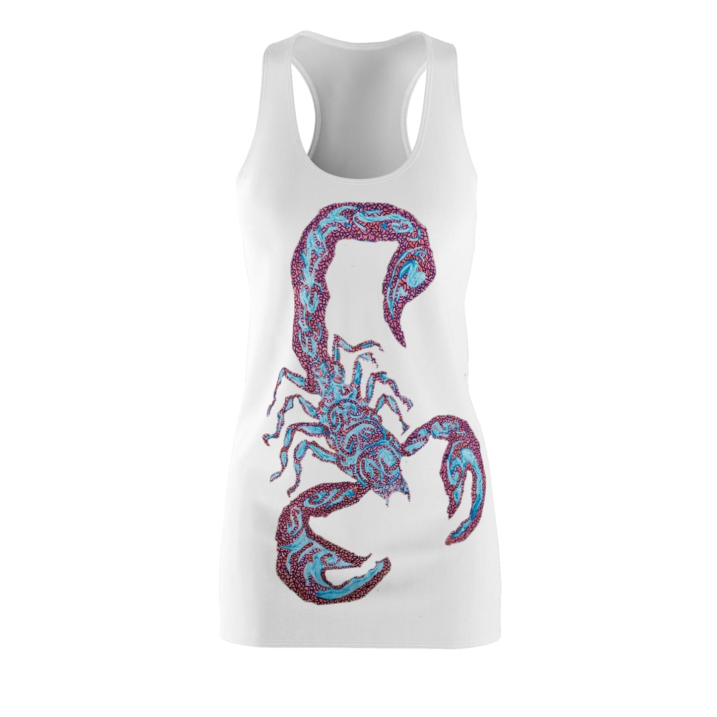 Scorpio's Racerback Dress Custom Art The Indomitable Art Shop Indomitable Art Quote35