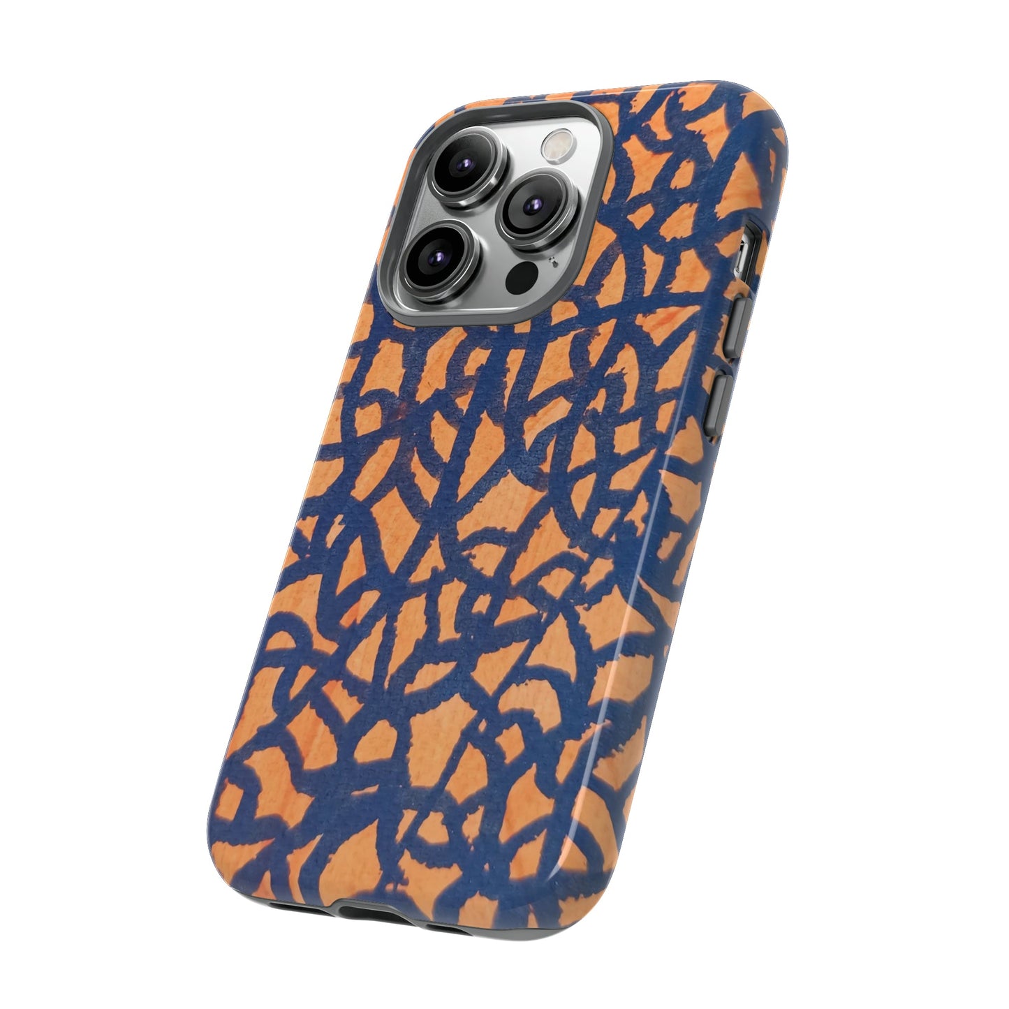 Sunset Horizon Defender: Orange & Blue Tough Case Custom Art The Indomitable Art Shop Indomitable Art Quote25