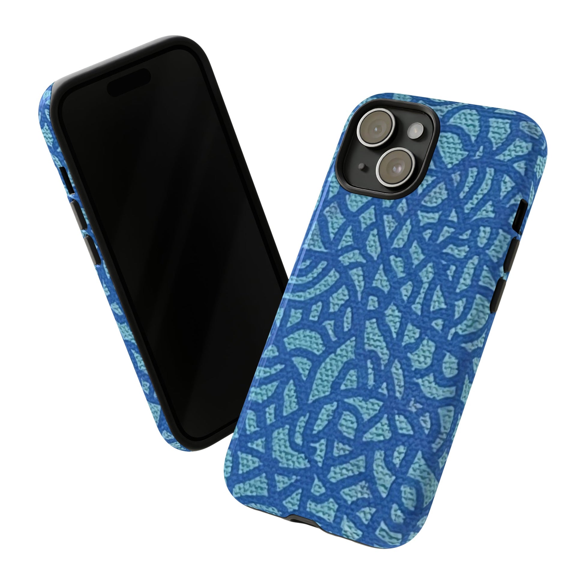 Ocean Breeze Sentinel: Teal & Blue Guardian Case Custom Art The Indomitable Art Shop Indomitable Art Quote25