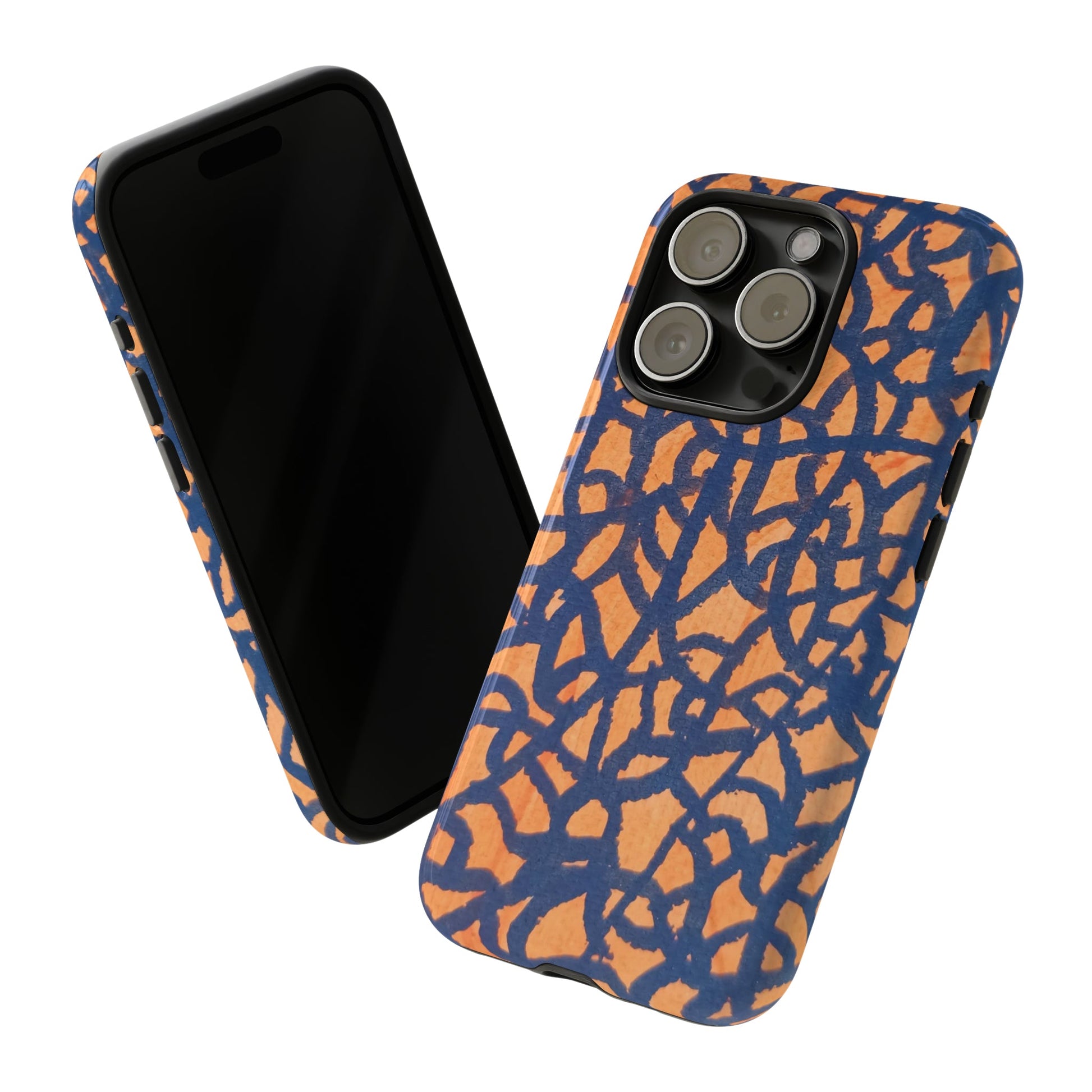 Sunset Horizon Defender: Orange & Blue Tough Case Custom Art The Indomitable Art Shop Indomitable Art Quote25