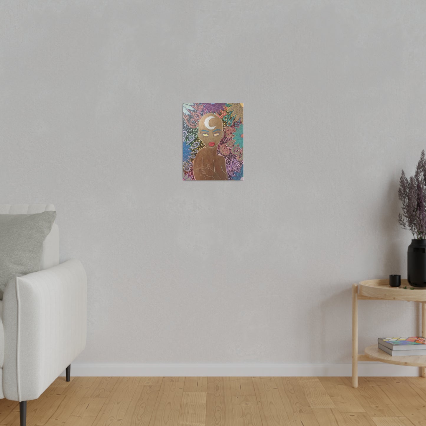 Moon Goddess Print Canvas