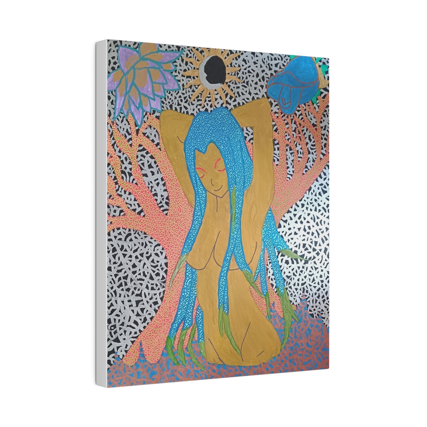 Primordial Goddess Print Canvas