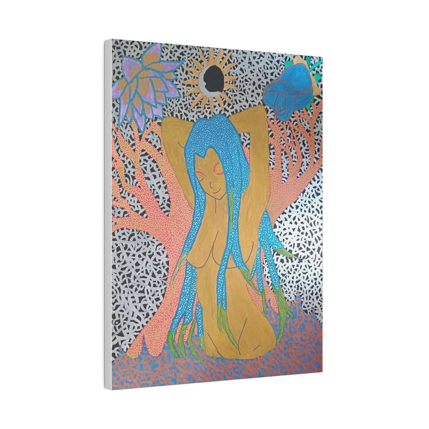 Primordial Goddess Print Canvas