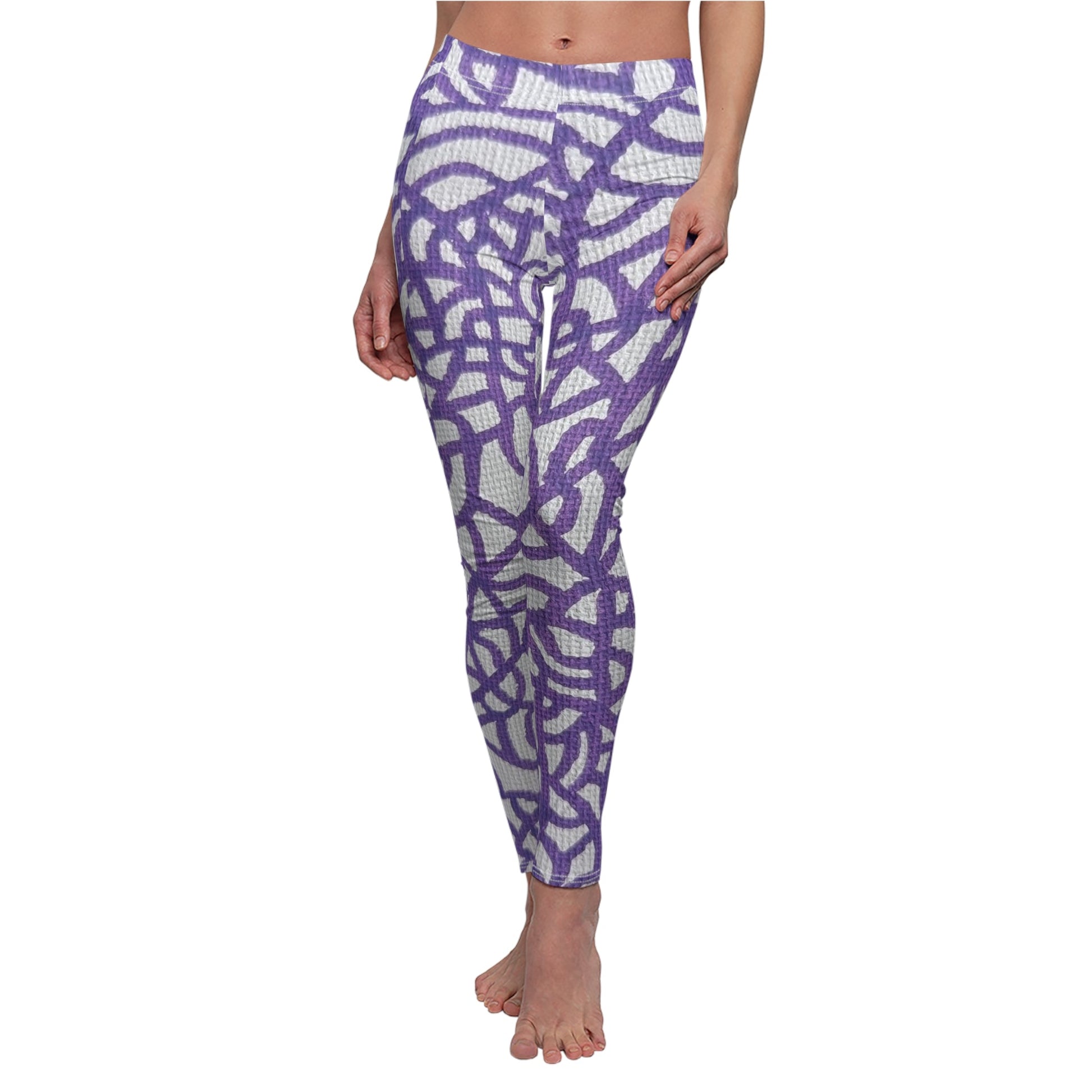 Lavender and  Ivory Leggings Custom Art The Indomitable Art Shop Indomitable Art Quote35