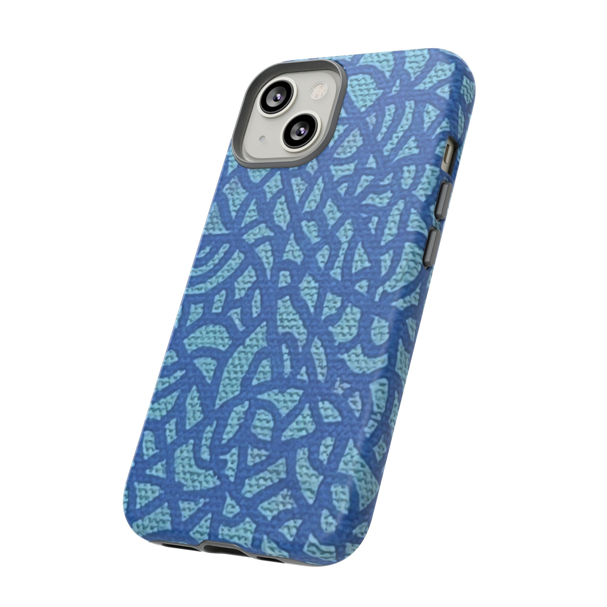 Ocean Breeze Sentinel: Teal & Blue Guardian Case Custom Art The Indomitable Art Shop Indomitable Art Quote25