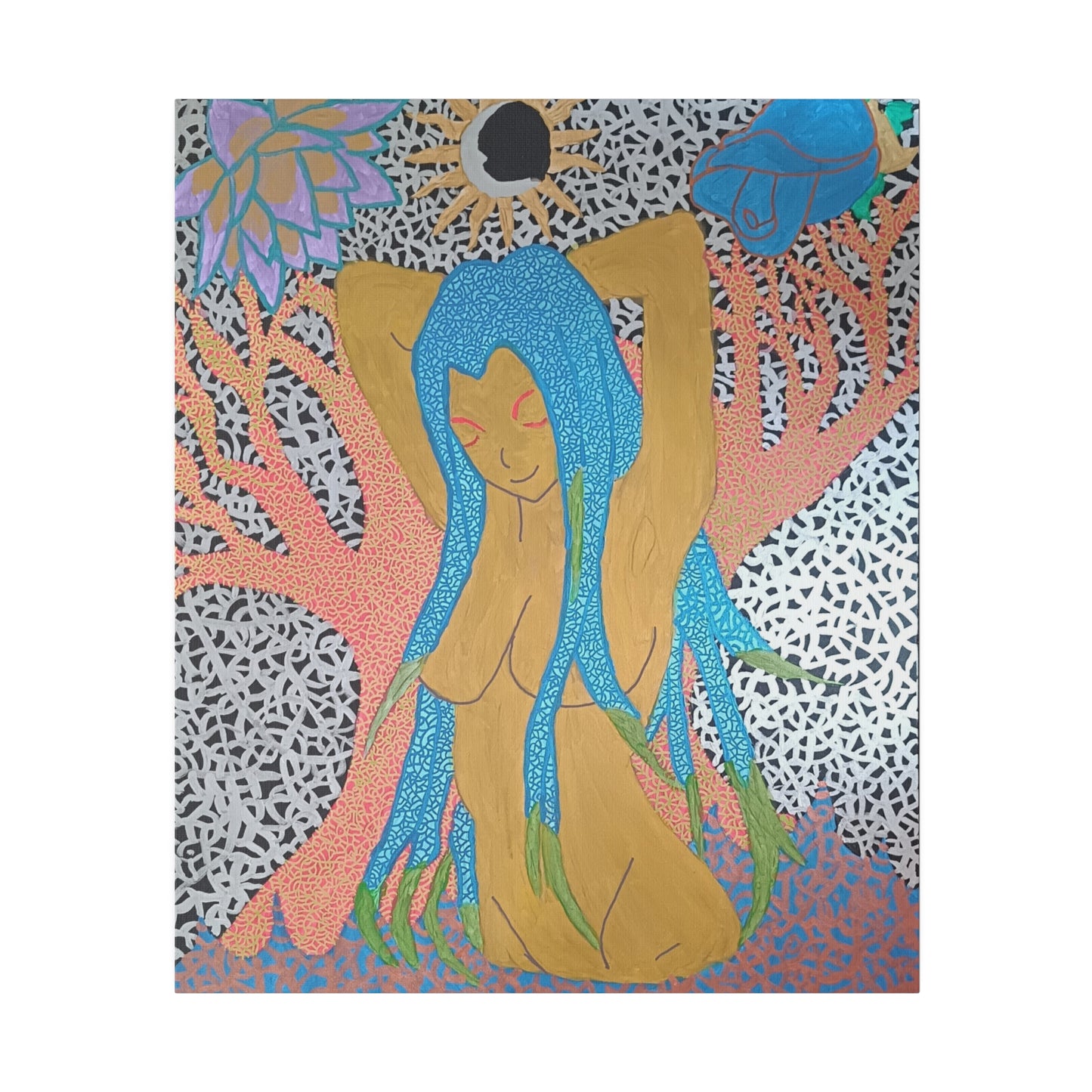 Primordial Goddess Print Canvas