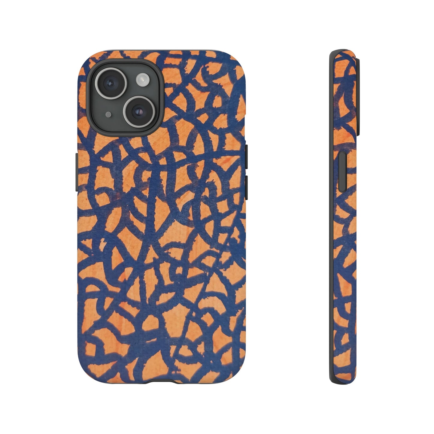 Sunset Horizon Defender: Orange & Blue Tough Case Custom Art The Indomitable Art Shop Indomitable Art Quote25