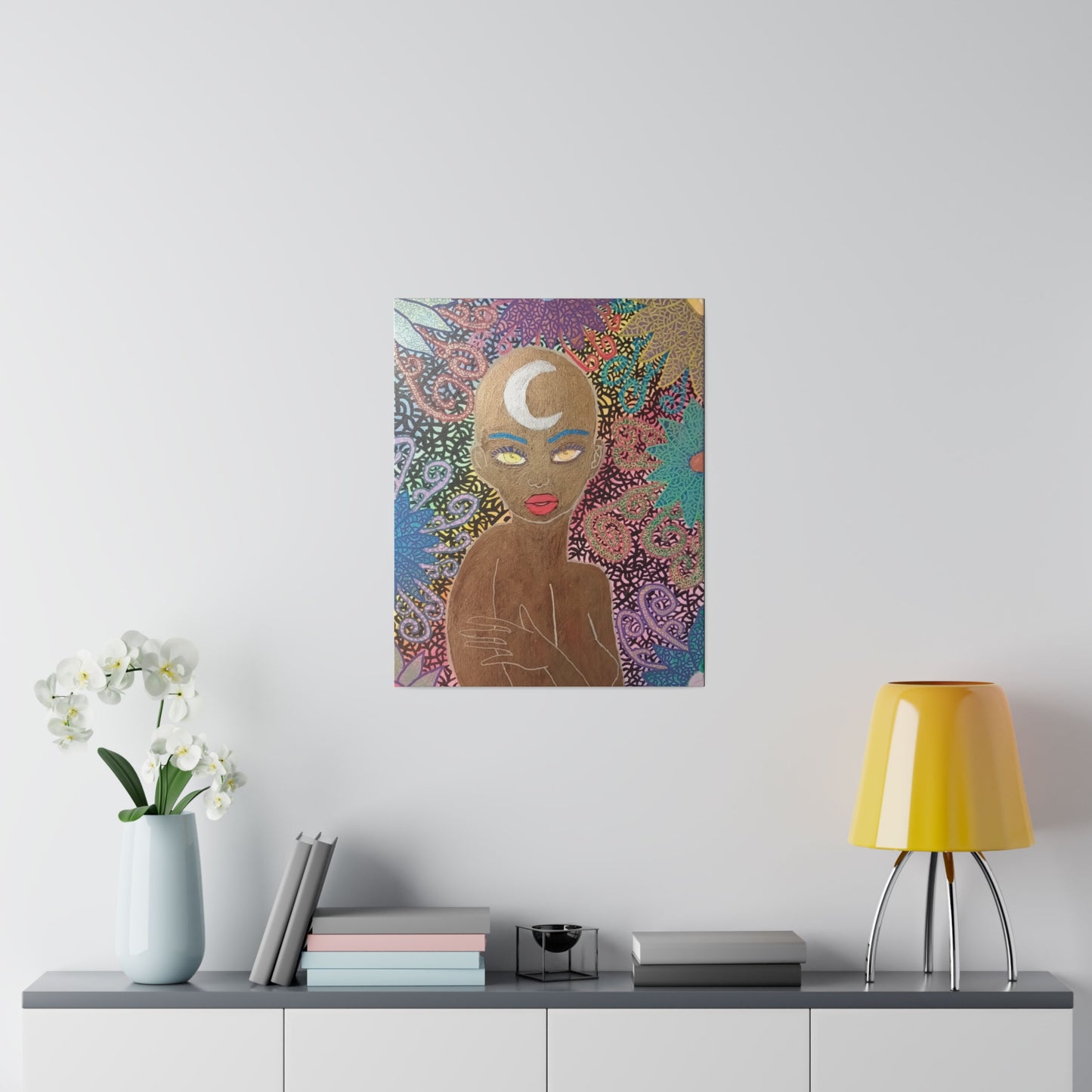 Moon Goddess Print Canvas