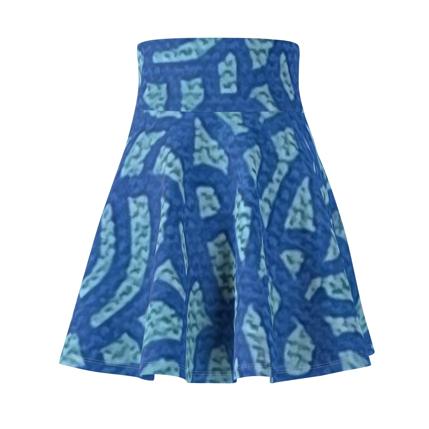 Cerulean Skater skirt Custom Art The Indomitable Art Shop Indomitable Art Quote35