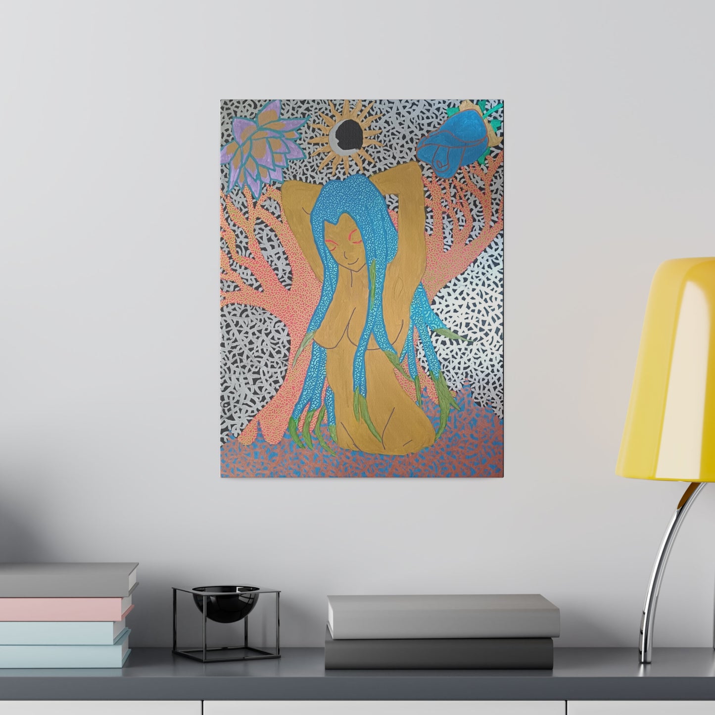 Primordial Goddess Print Canvas