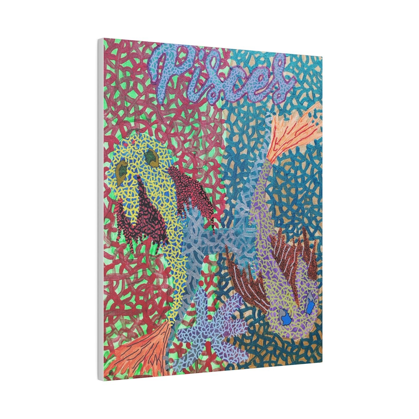 Pisces Print Canvas