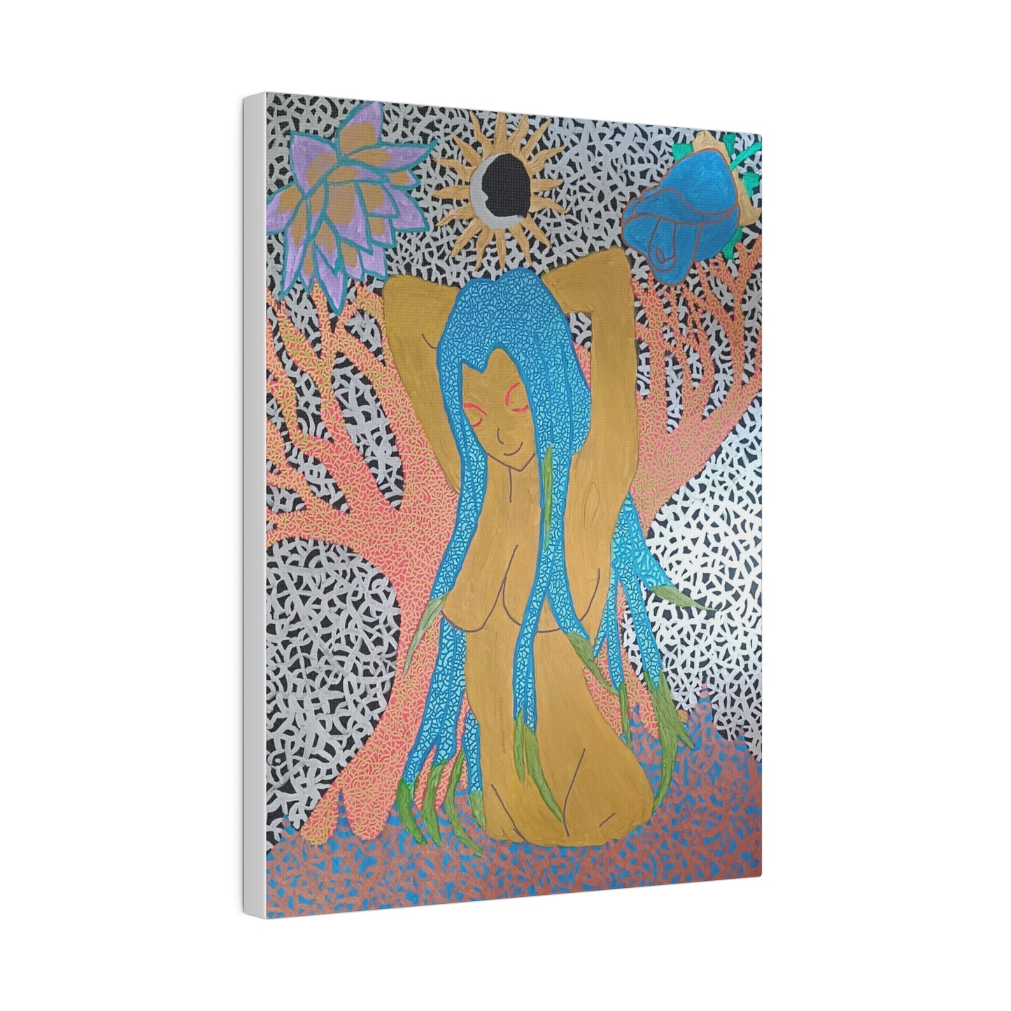 Primordial Goddess Print Canvas