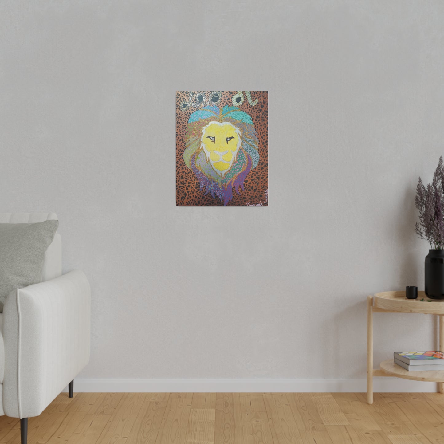 Leo Print Canvas