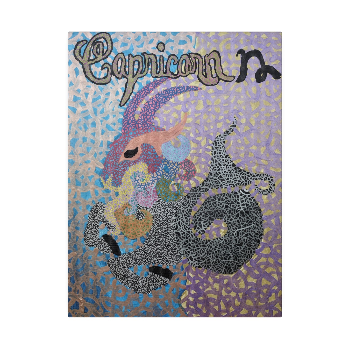 Capricorn Print Canvas