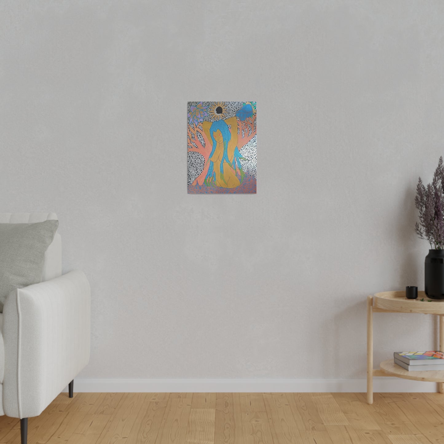 Primordial Goddess Print Canvas