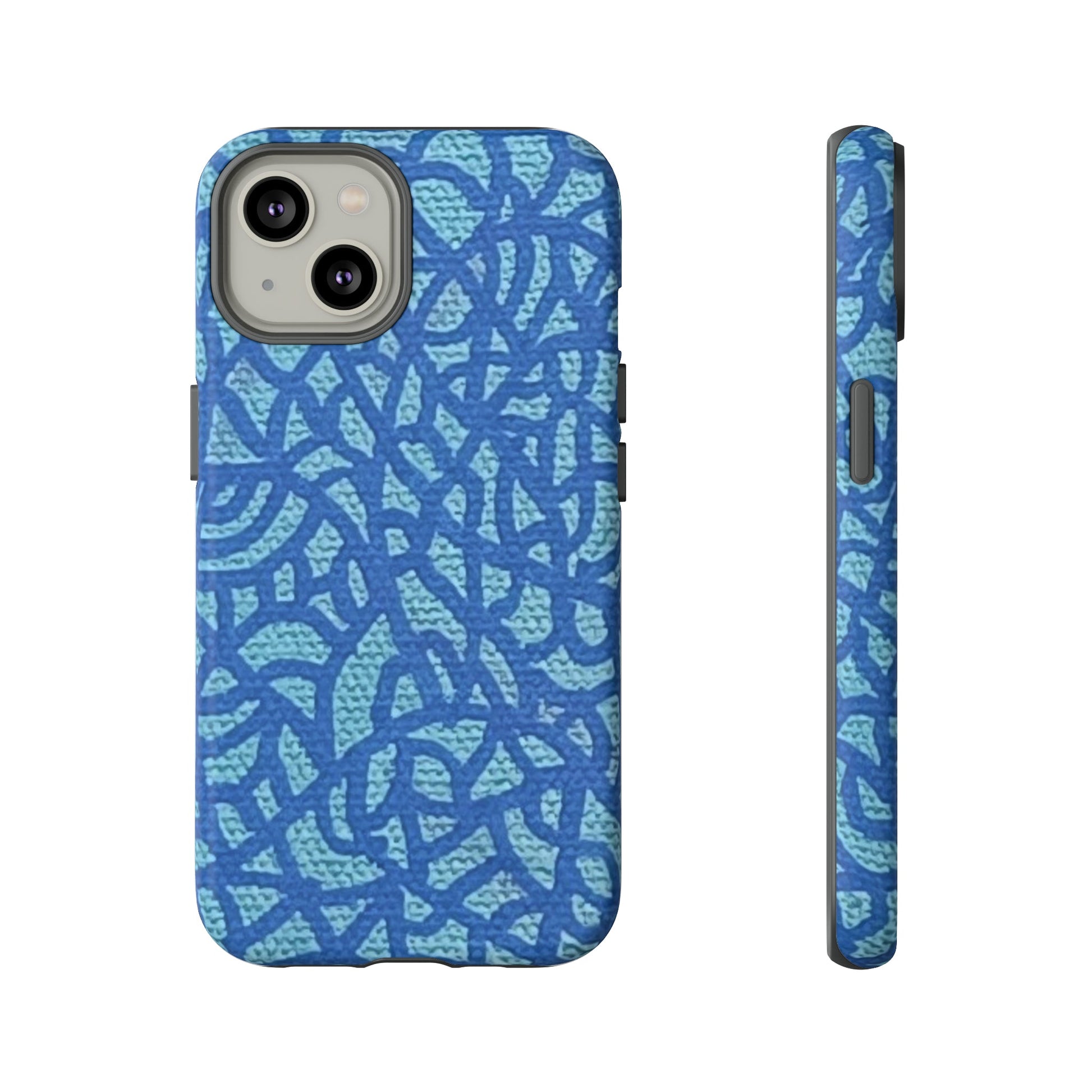 Ocean Breeze Sentinel: Teal & Blue Guardian Case Custom Art The Indomitable Art Shop Indomitable Art Quote25