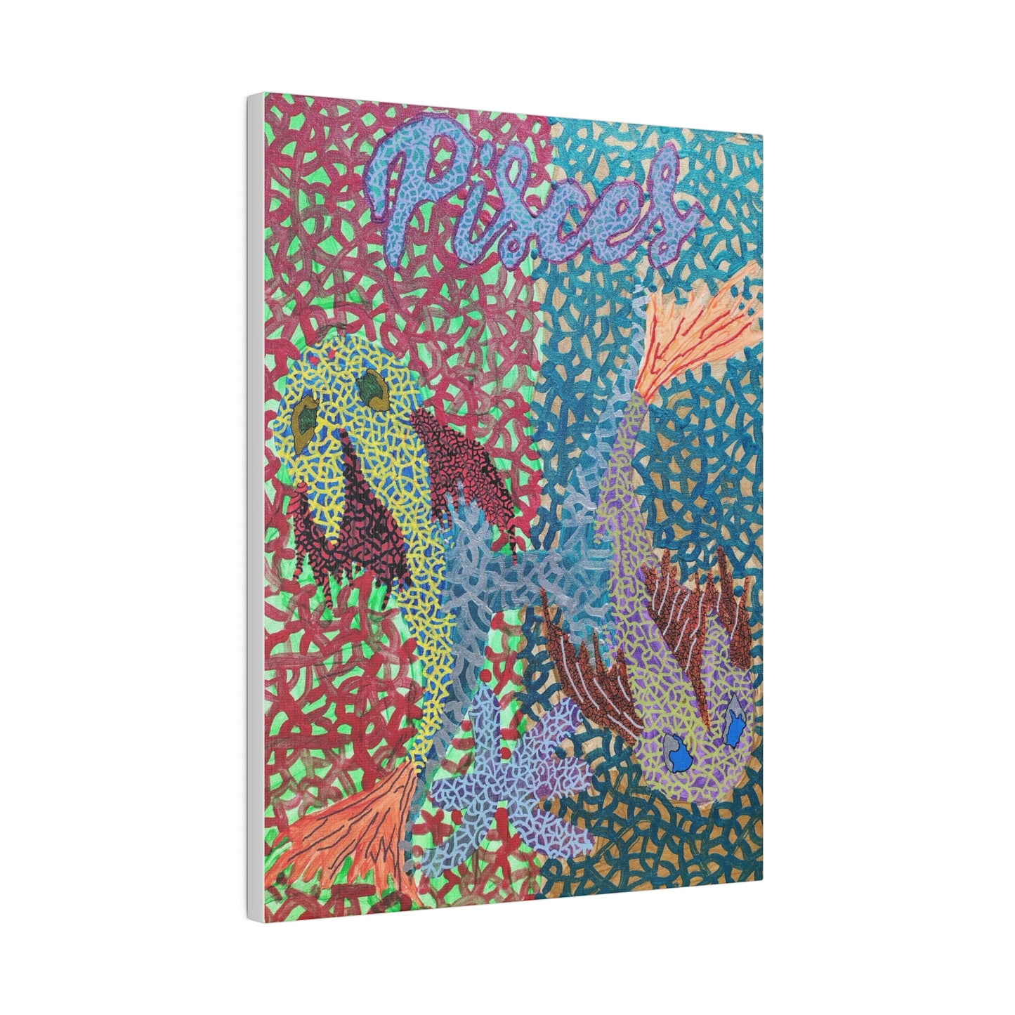 Pisces Print Canvas