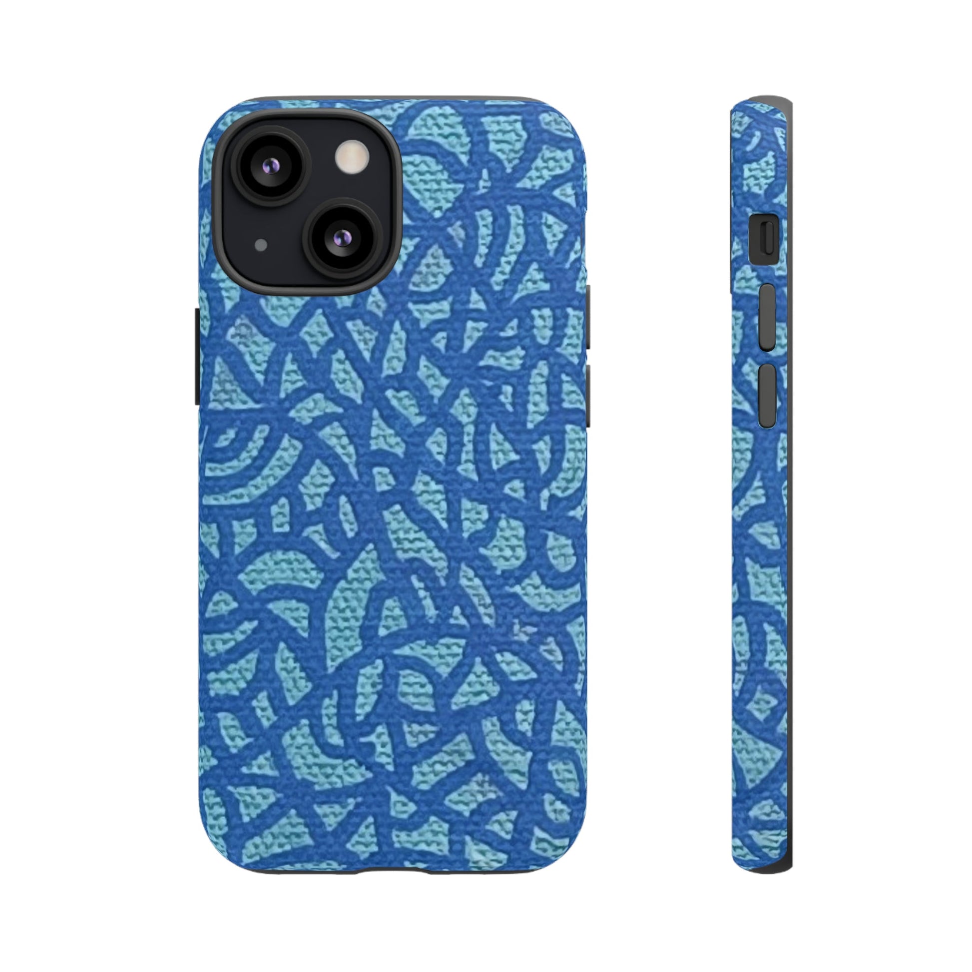 Ocean Breeze Sentinel: Teal & Blue Guardian Case Custom Art The Indomitable Art Shop Indomitable Art Quote25