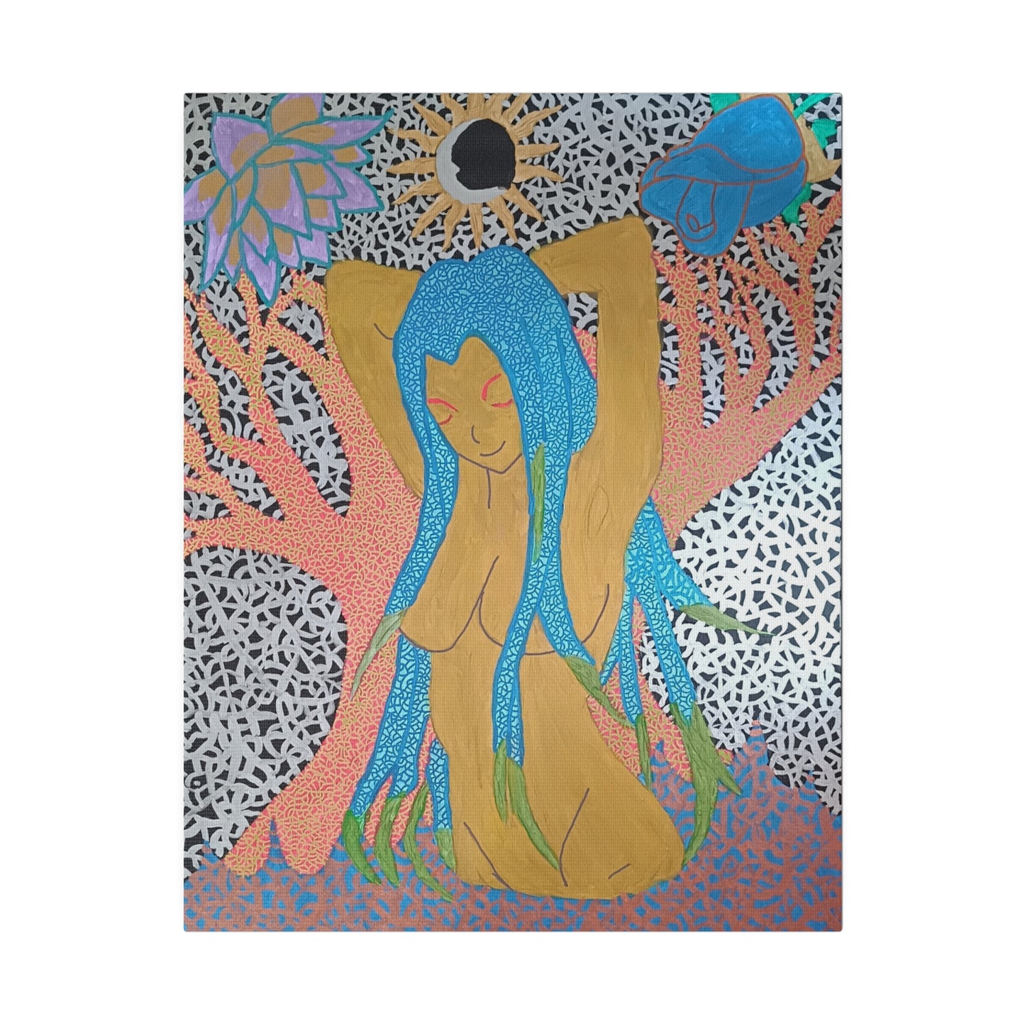 Primordial Goddess Print Canvas