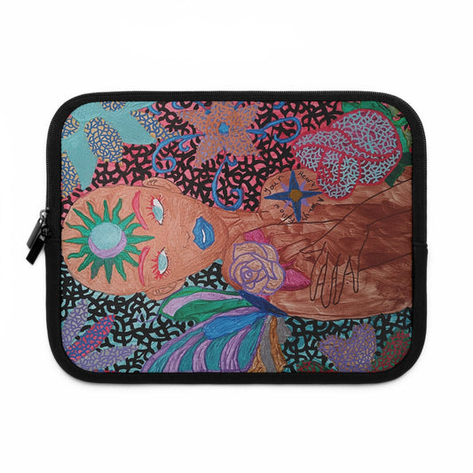 Beauty in the Madness Laptop Sleeve Custom Art The Indomitable Art Shop Indomitable Art Quote22.27