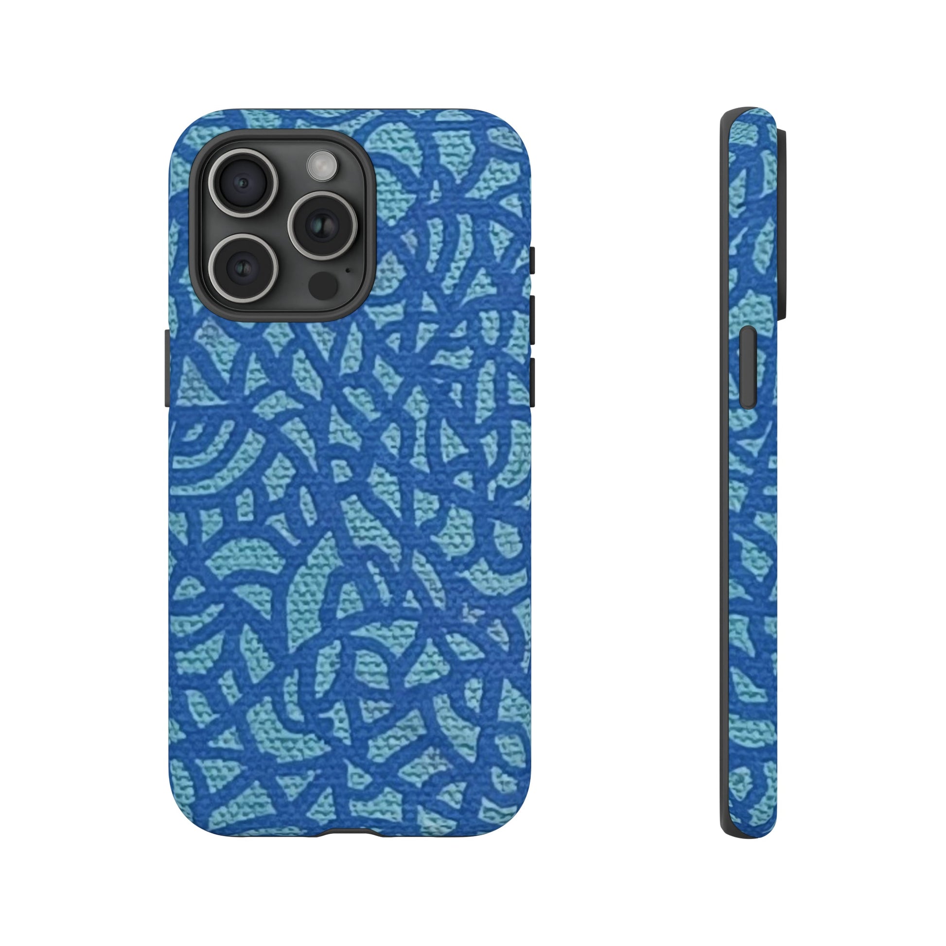 Ocean Breeze Sentinel: Teal & Blue Guardian Case Custom Art The Indomitable Art Shop Indomitable Art Quote25