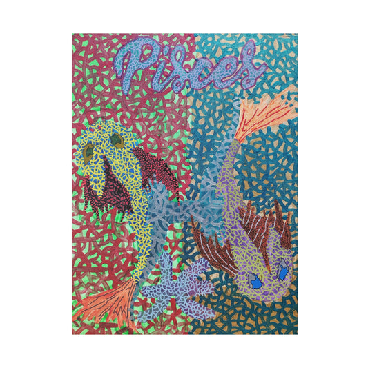 Pisces Print Canvas