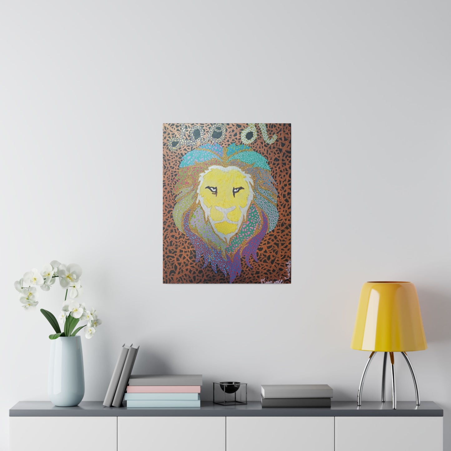 Leo Print Canvas