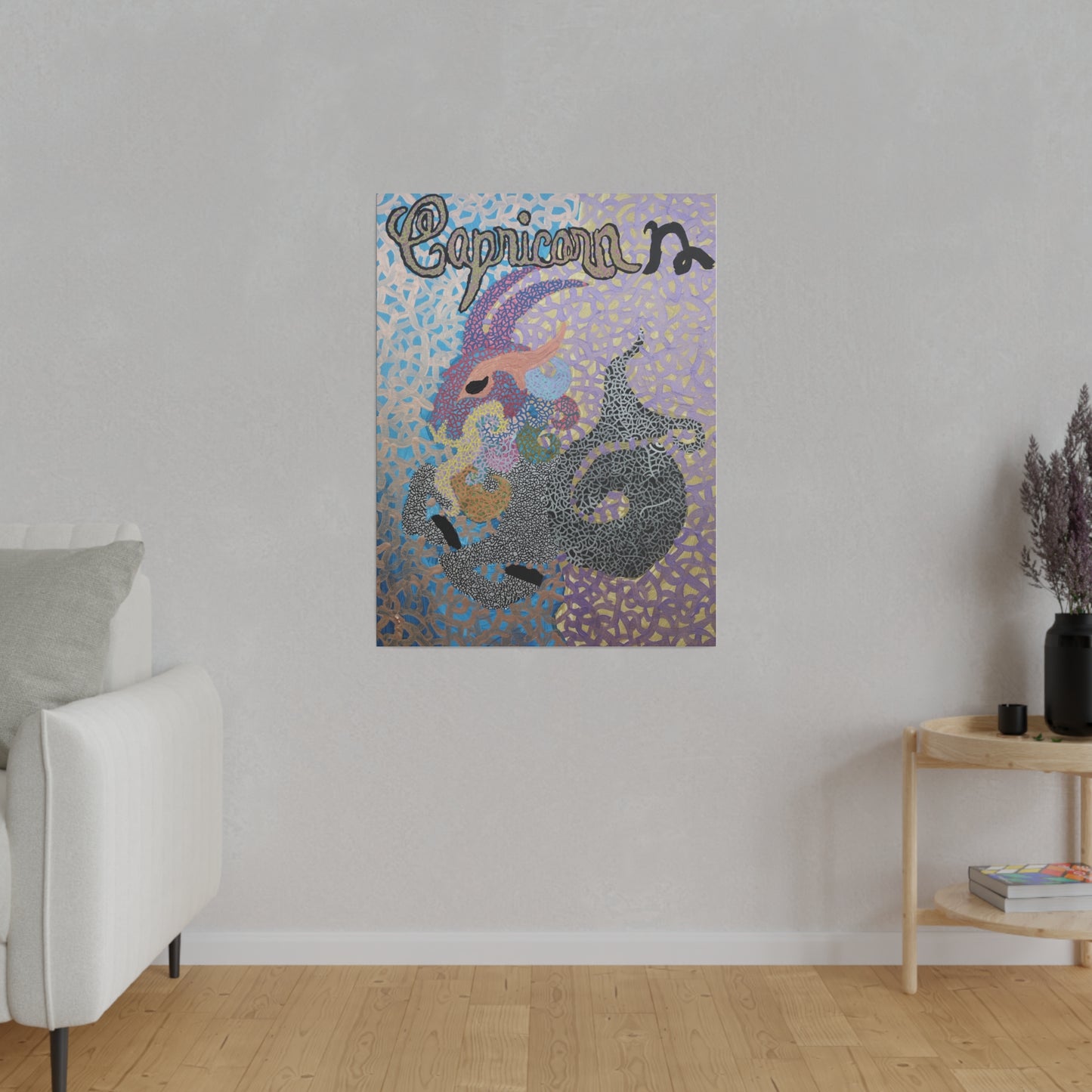 Capricorn Print Canvas