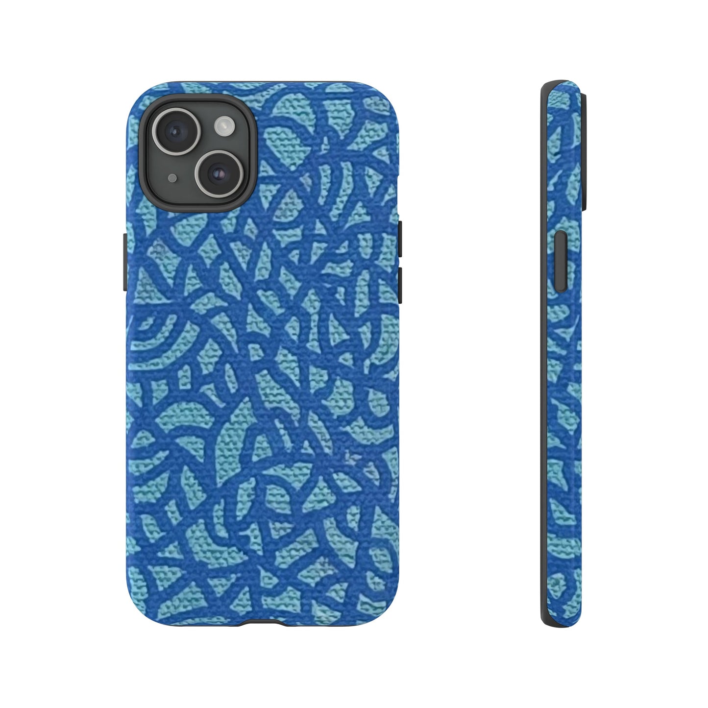 Ocean Breeze Sentinel: Teal & Blue Guardian Case Custom Art The Indomitable Art Shop Indomitable Art Quote25