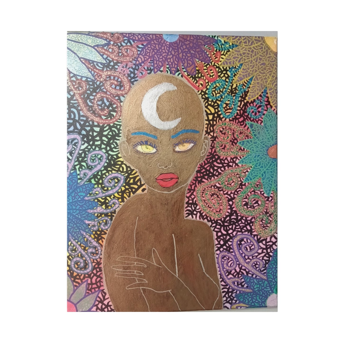 Moon Goddess Print Canvas