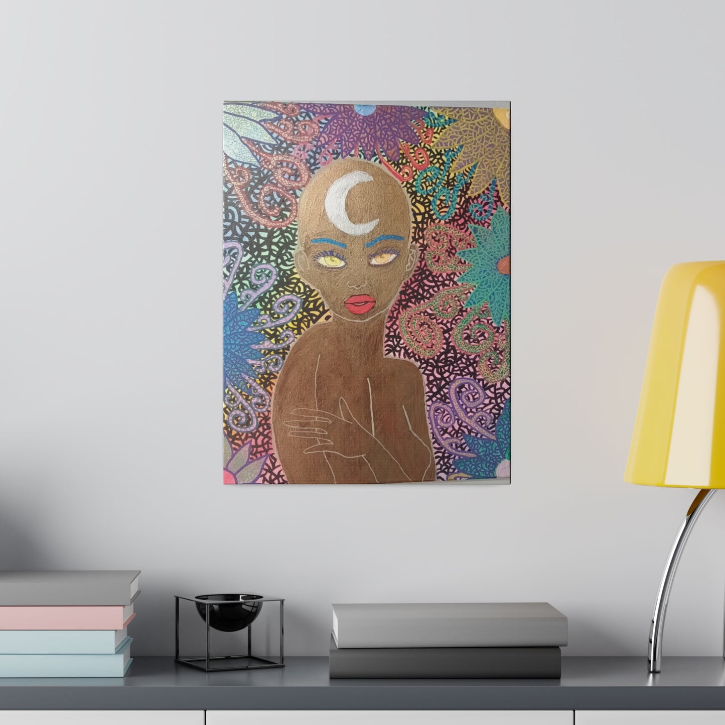 Moon Goddess Print Canvas