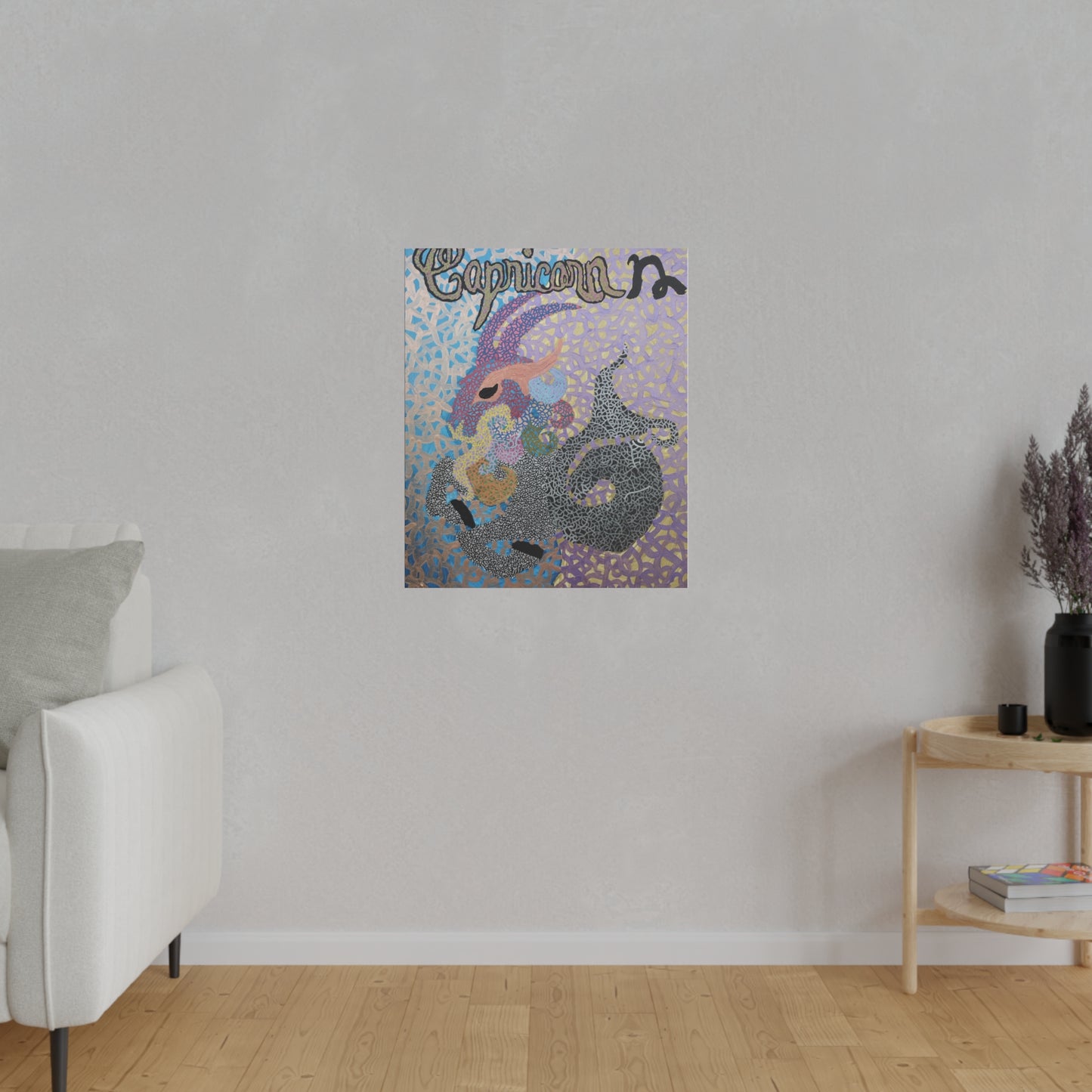 Capricorn Print Canvas