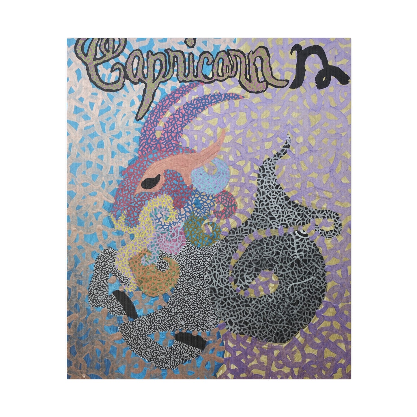 Capricorn Print Canvas