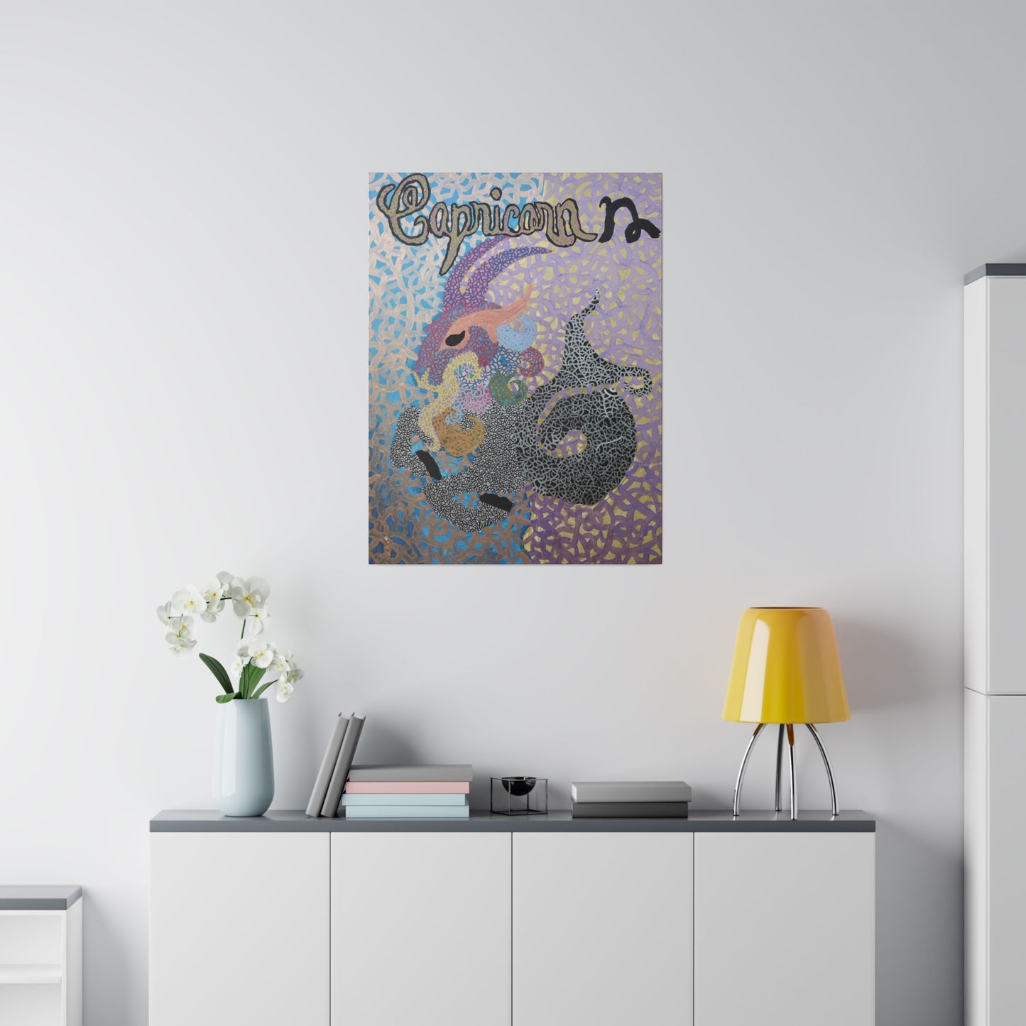 Capricorn Print Canvas