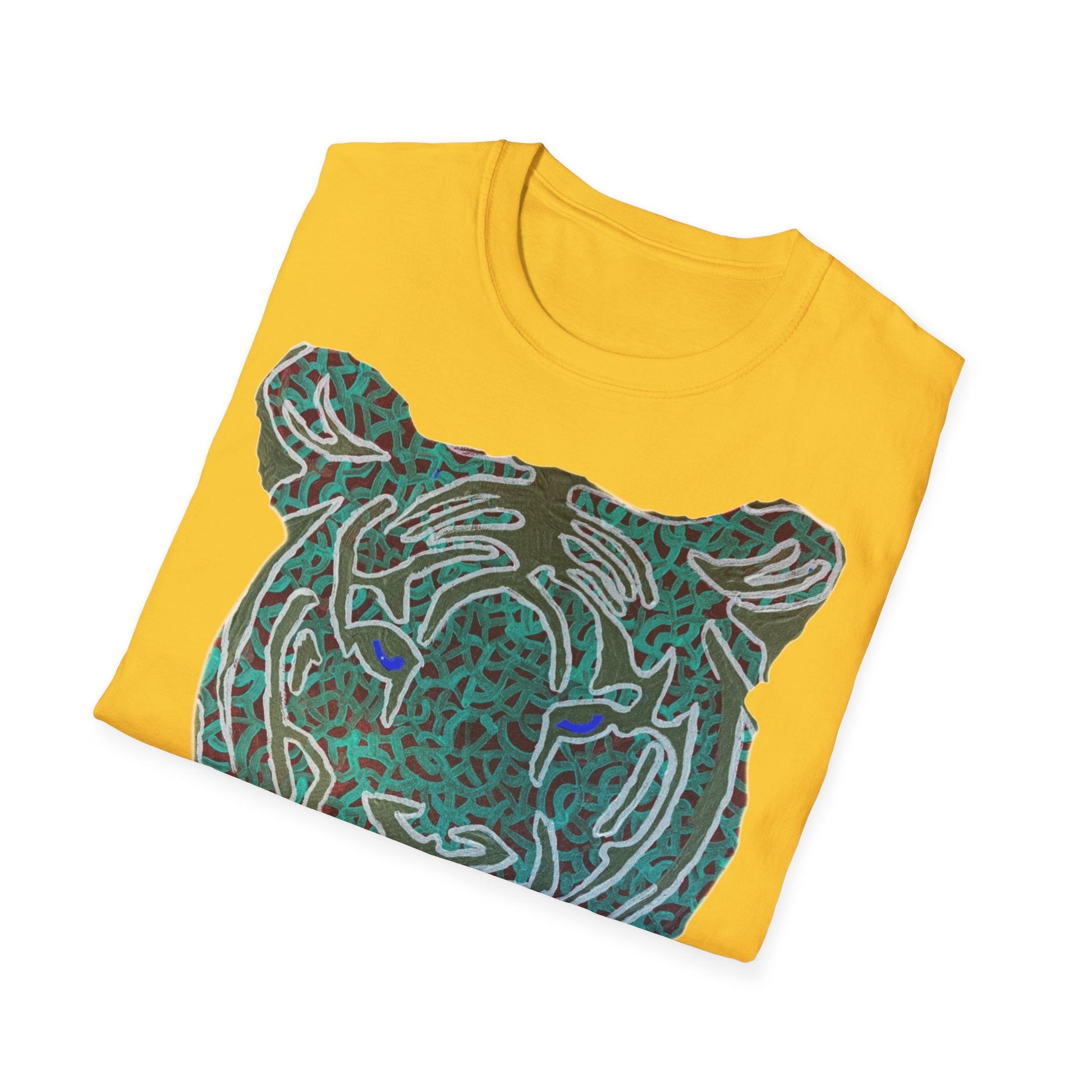 Tiger Softstyle T-Shirt Custom Art The Indomitable Art Shop Indomitable Art Quote12.33