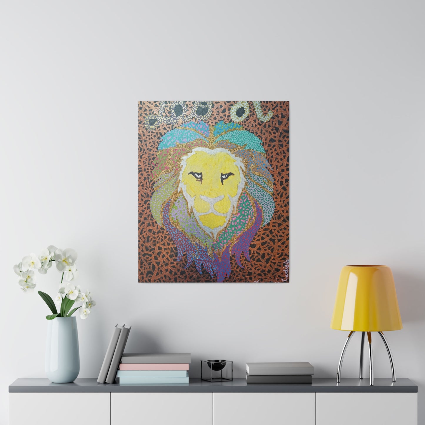 Leo Print Canvas