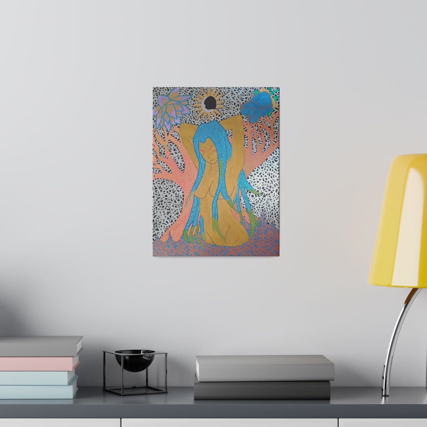 Primordial Goddess Print Canvas