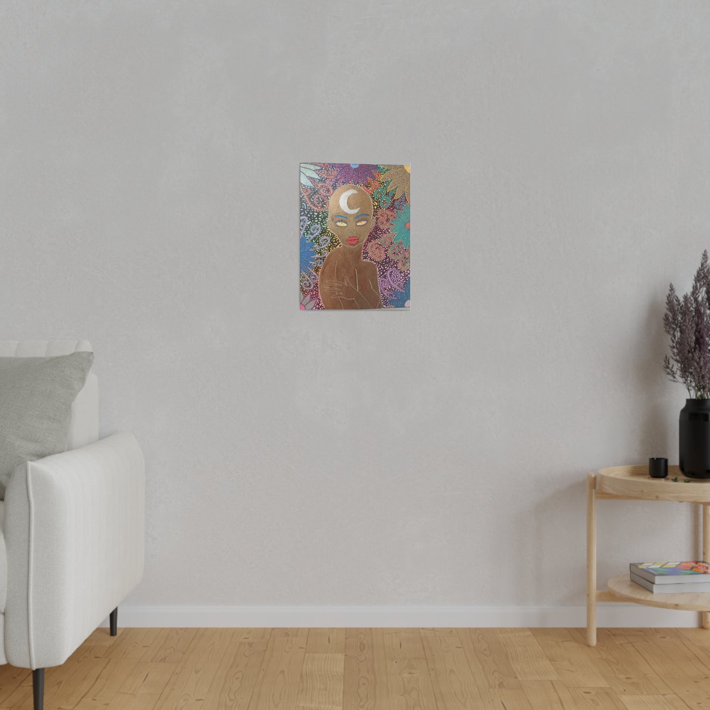 Moon Goddess Print Canvas