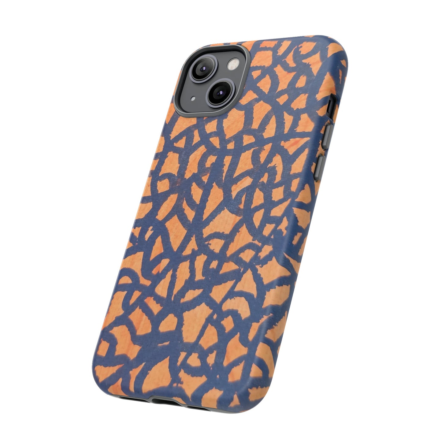 Sunset Horizon Defender: Orange & Blue Tough Case Custom Art The Indomitable Art Shop Indomitable Art Quote25