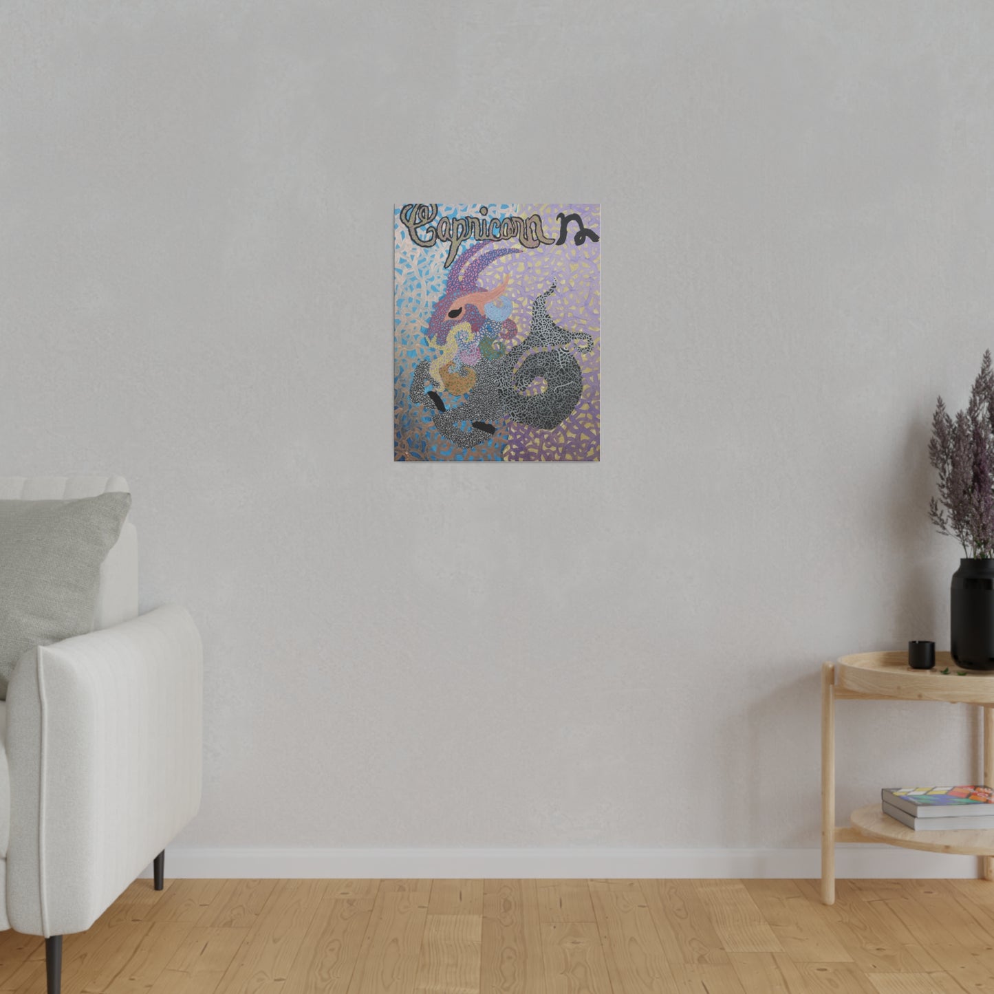 Capricorn Print Canvas