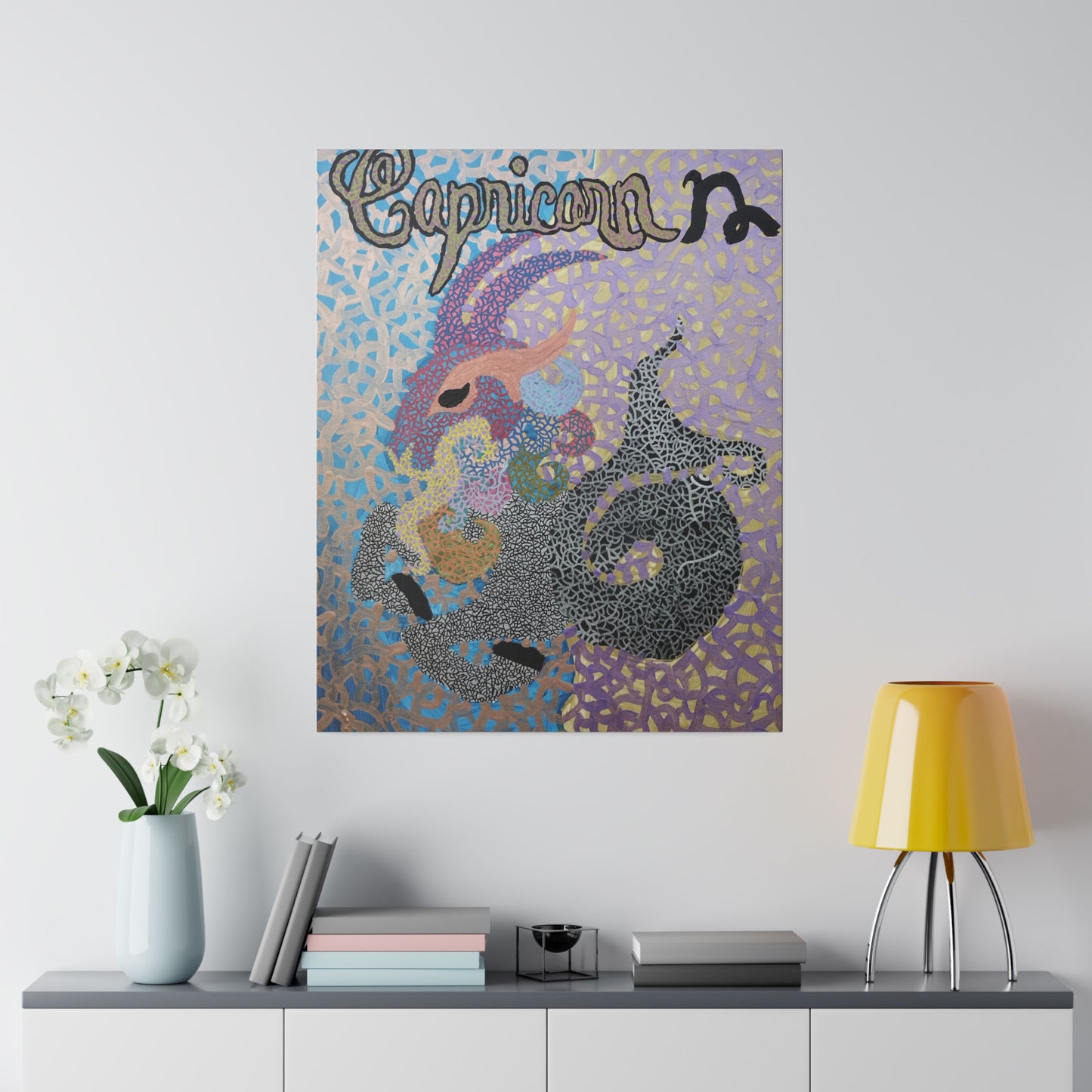 Capricorn Print Canvas