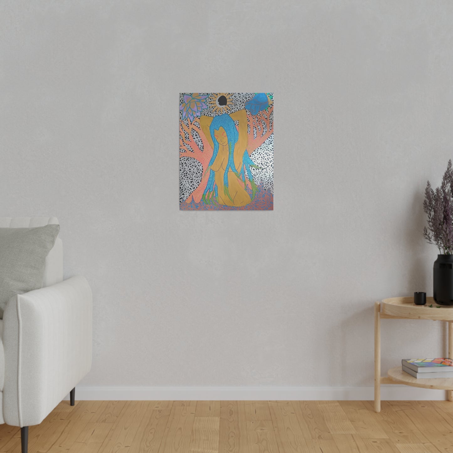 Primordial Goddess Print Canvas