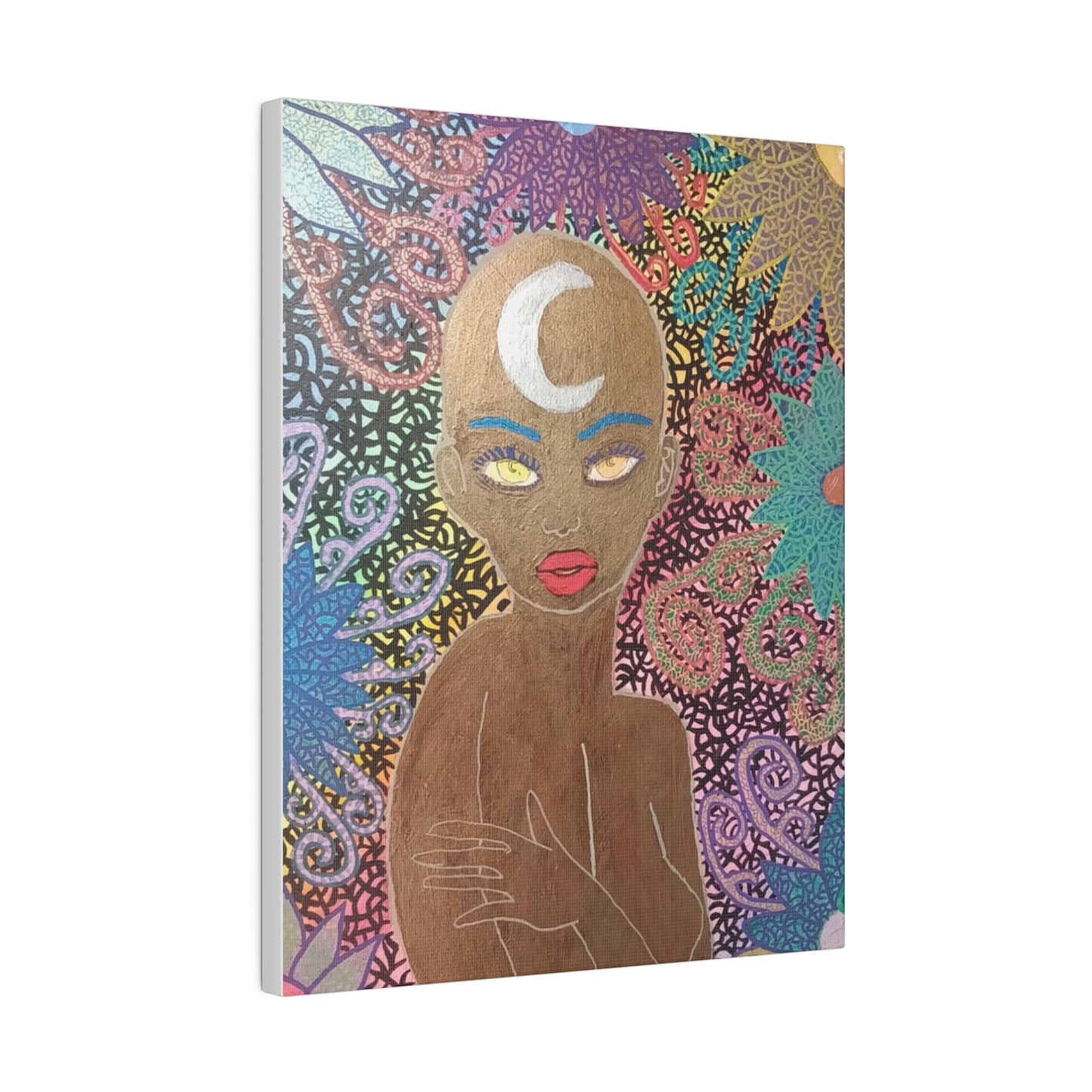 Moon Goddess Print Canvas